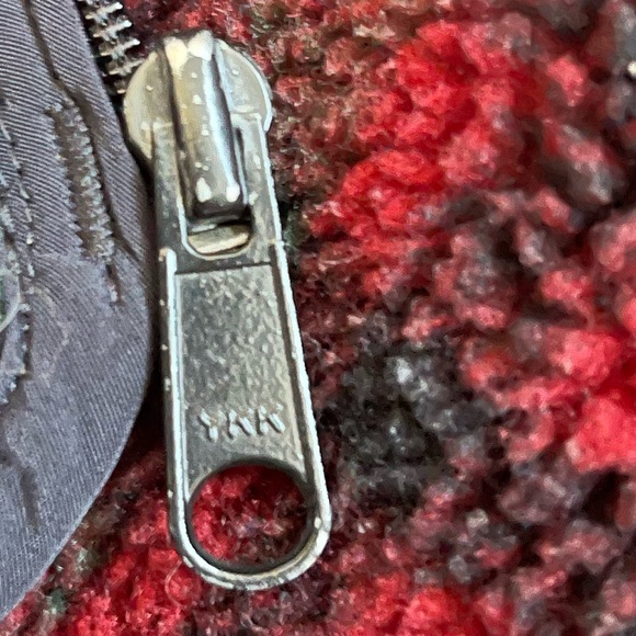 Vintage Woolrich Fleece Full Zip Jacket Made in USA Size M - Picture 4 of 5